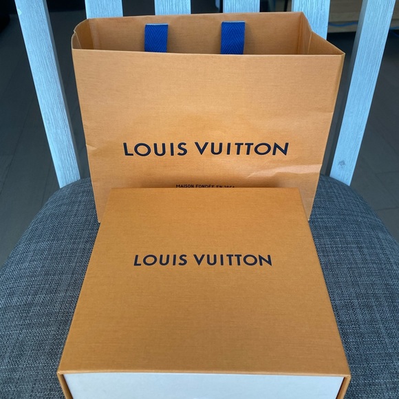 Louis Vuitton | Accessories | Louis Vuitton Empty Box With Paperbag ...